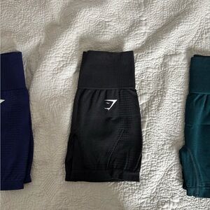 Gymshark Vital Seamless Bike Shorts in Black